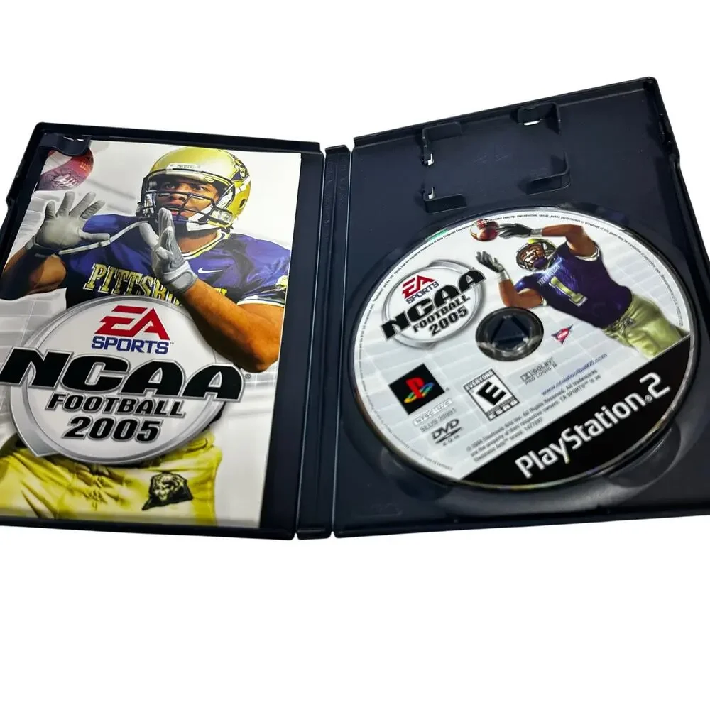 NCAA Football 2005 EA Sports Playstation 2 Tested and Working Complete
